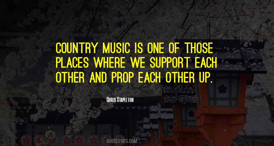 Support My Music Quotes #1091363