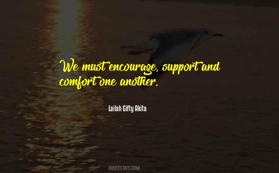 Support One Another Quotes #1091602