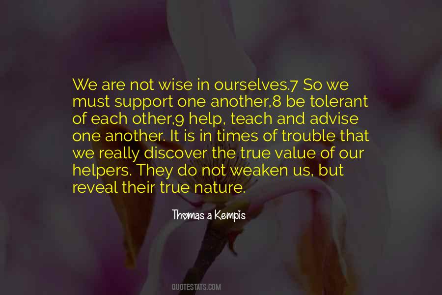 Support One Another Quotes #240212