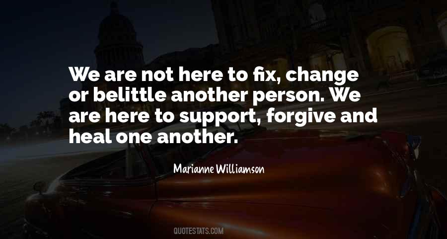 Support One Another Quotes #78839