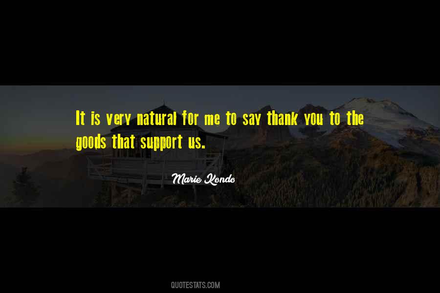 Support Thank You Quotes #1275310