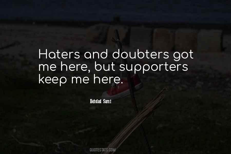 Supporter Quotes #959922