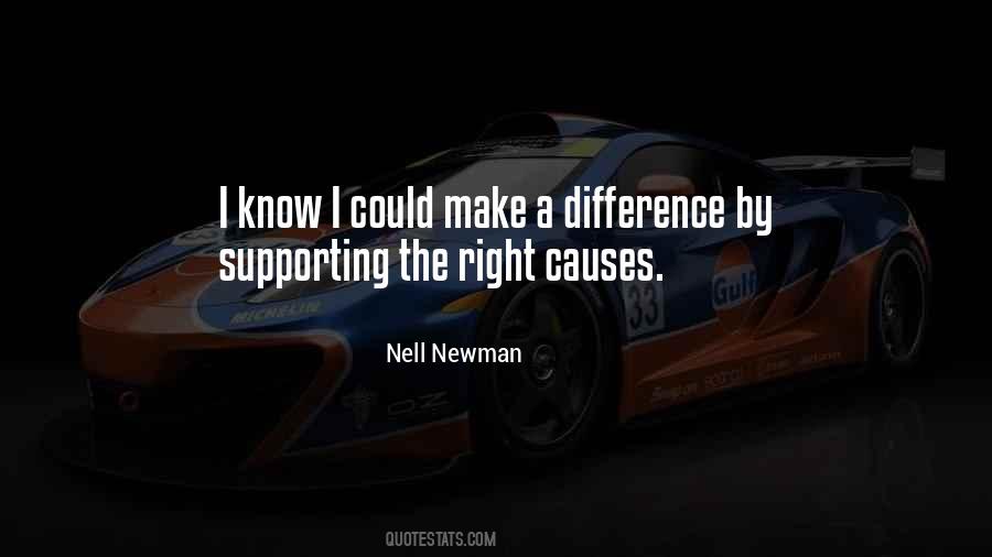 Supporting Causes Quotes #1227499