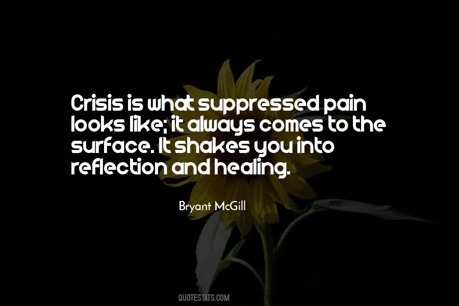 Suppressed Pain Quotes #446813