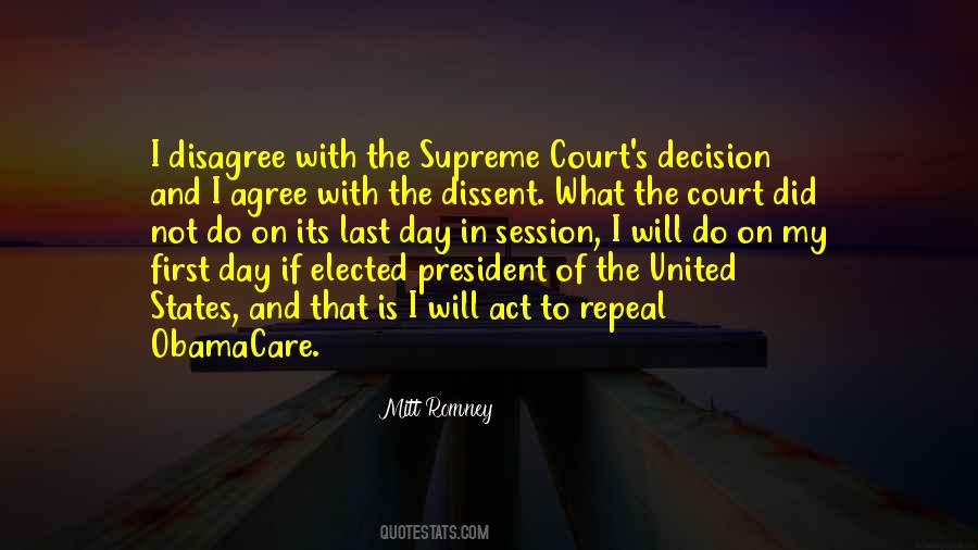 Supreme Court Decision Quotes #731600