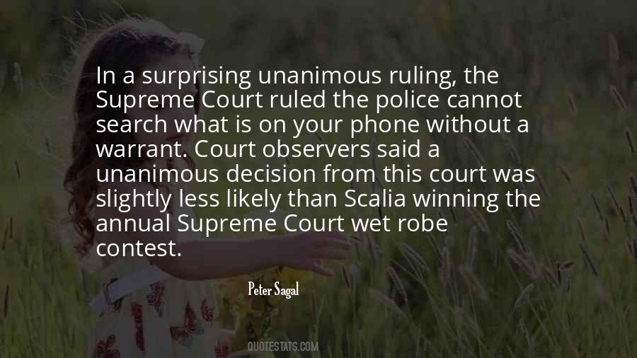 Supreme Court Decision Quotes #810395