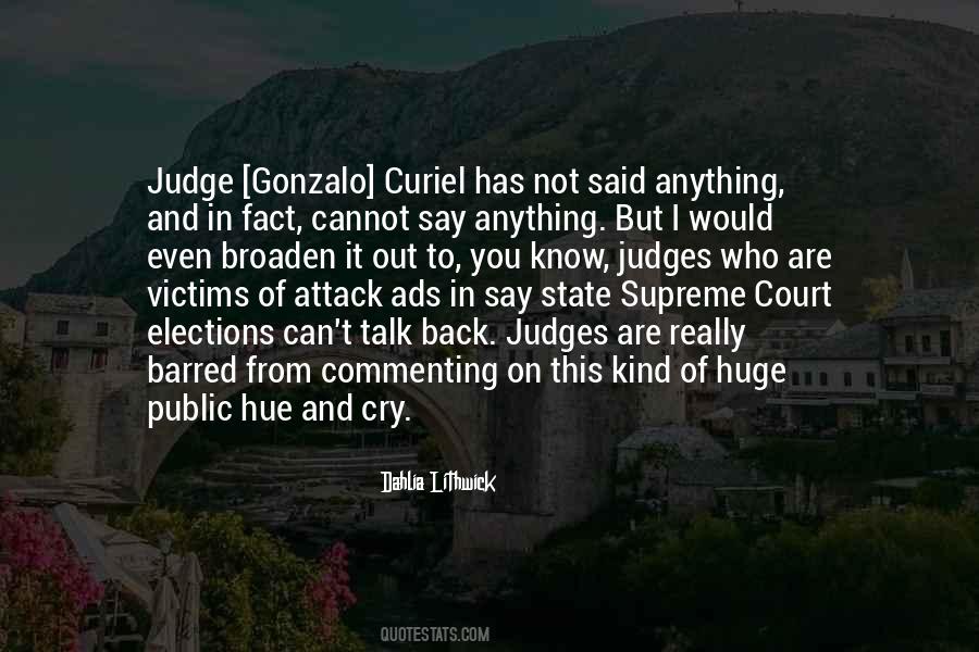 Supreme Court Judges Quotes #391578
