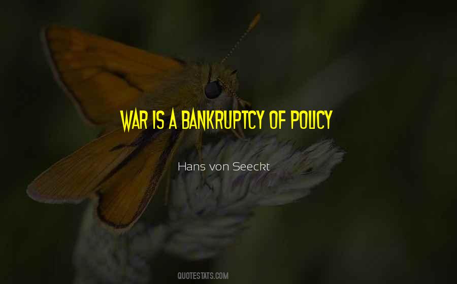 Quotes About Bankruptcy #112189