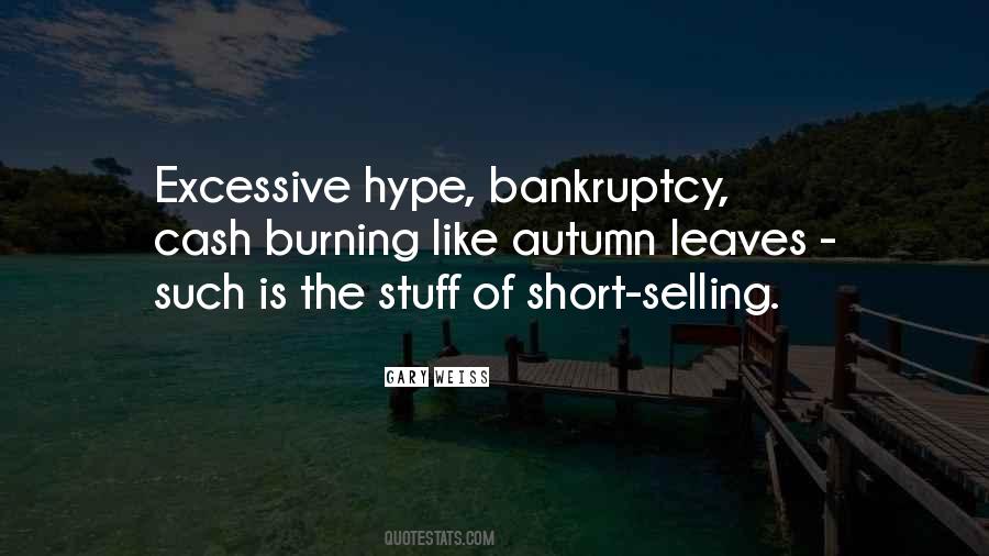Quotes About Bankruptcy #709270