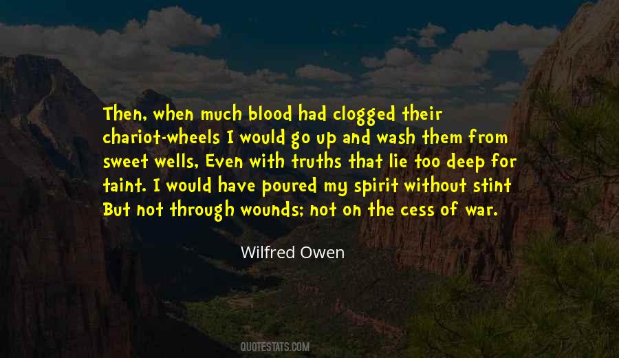 Quotes About Wilfred Owen #266927