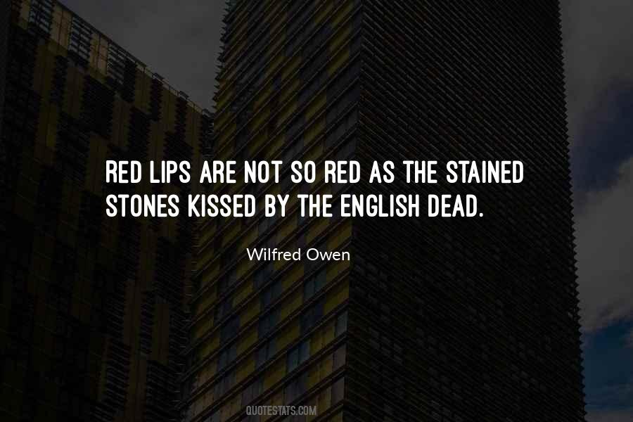 Quotes About Wilfred Owen #784654