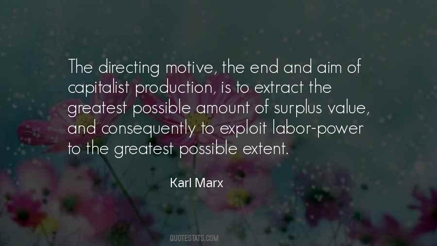 Surplus Value Quotes #402143