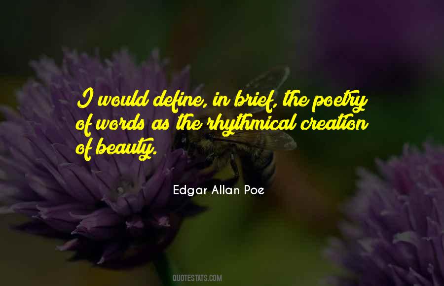 Quotes About Beauty In Poetry #1648734