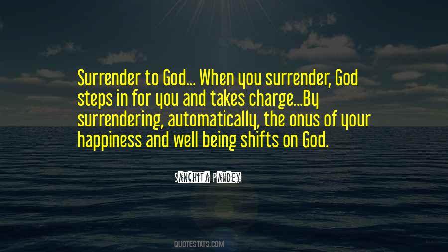 Surrender God Quotes #551322