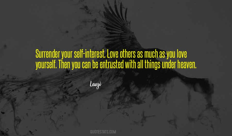 Surrender Your Love Quotes #64655