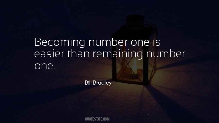 Quotes About Becoming Number One #1668015