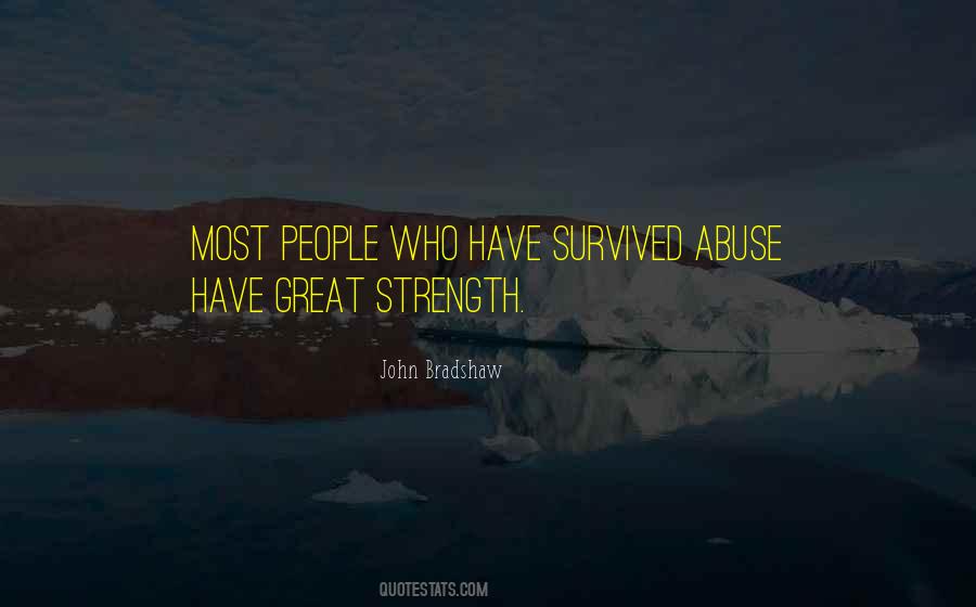 Survived Abuse Quotes #40561