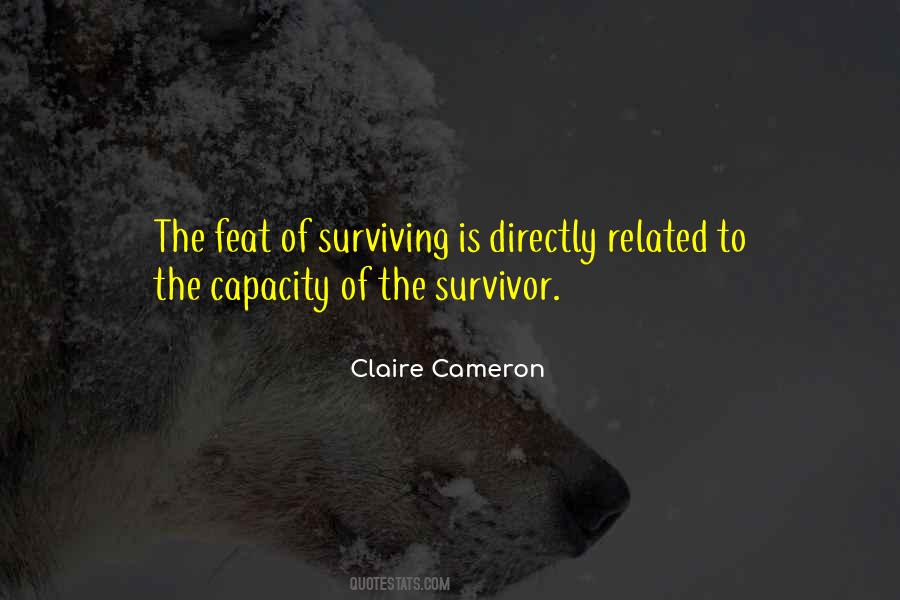 Survivor Quotes #1213916