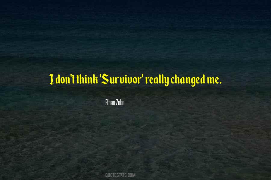 Survivor Quotes #1235228