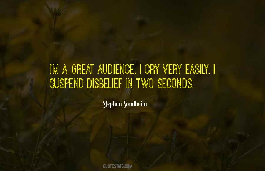 Suspend Disbelief Quotes #1455466