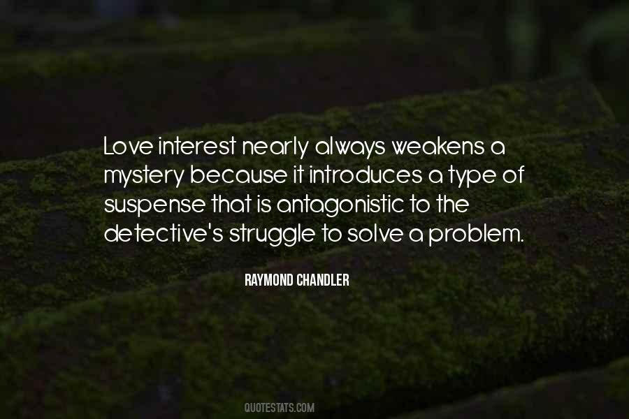 Suspense Love Quotes #499881
