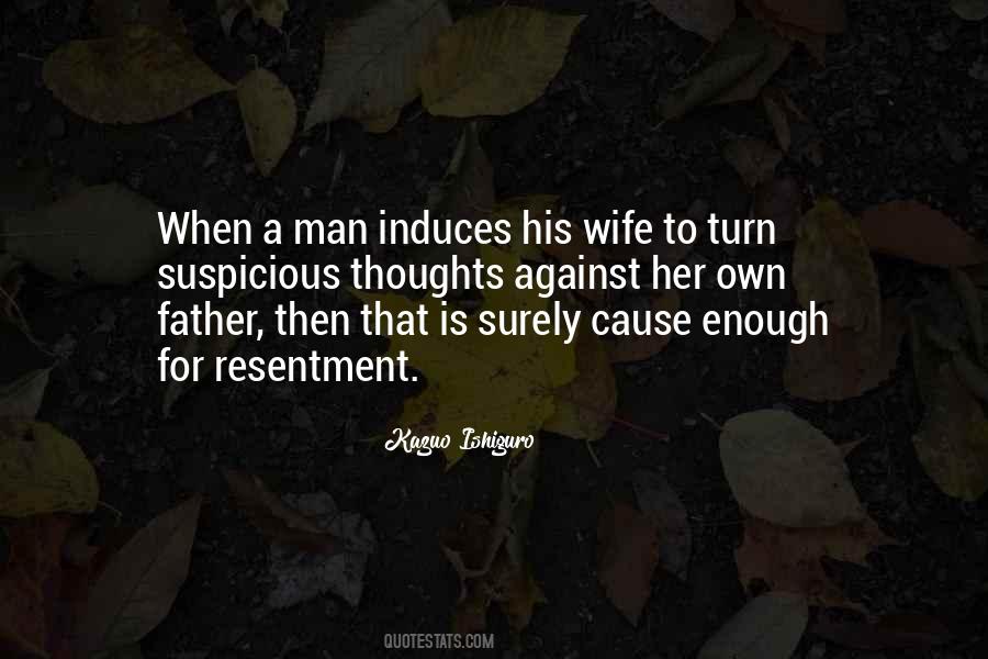 Suspicious Wife Quotes #1153720