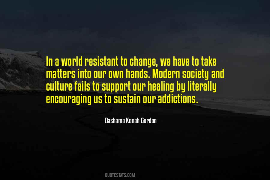 Sustain Change Quotes #1830417