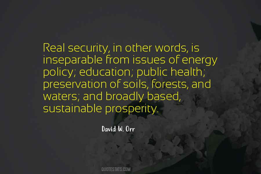 Sustainable Prosperity Quotes #1544774