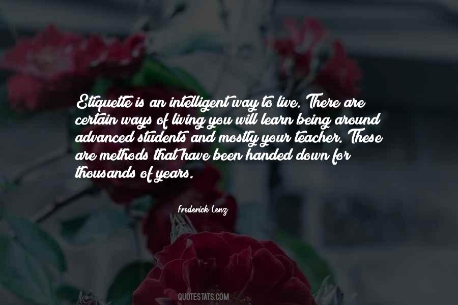 Quotes About Being Intelligent #1185692 Quotes About Being Intelligent #1185692