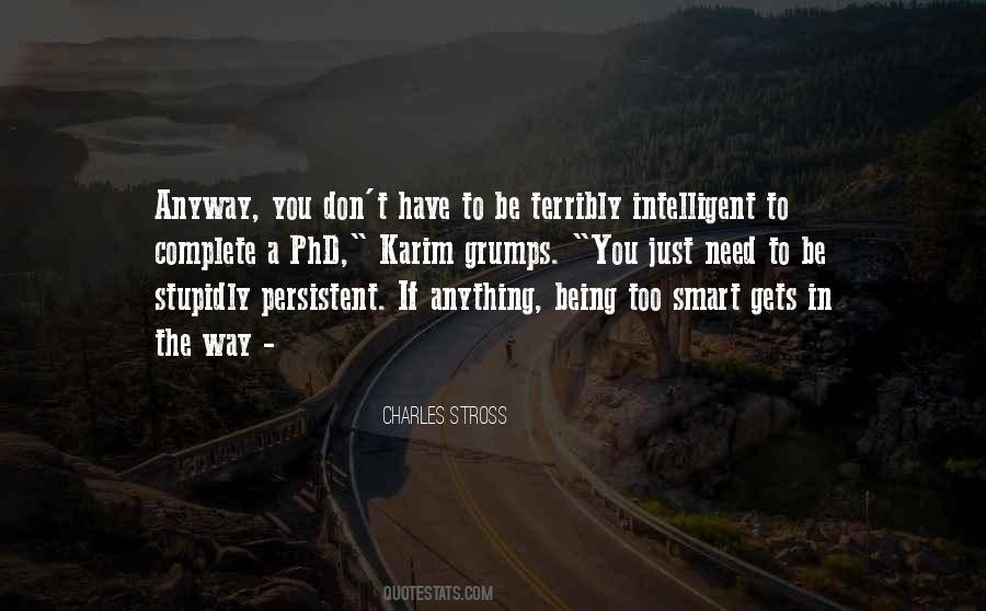 Quotes About Being Intelligent #340