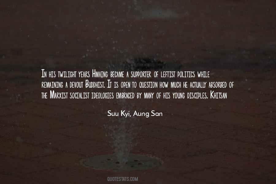 Suu Kyi Quotes #22591