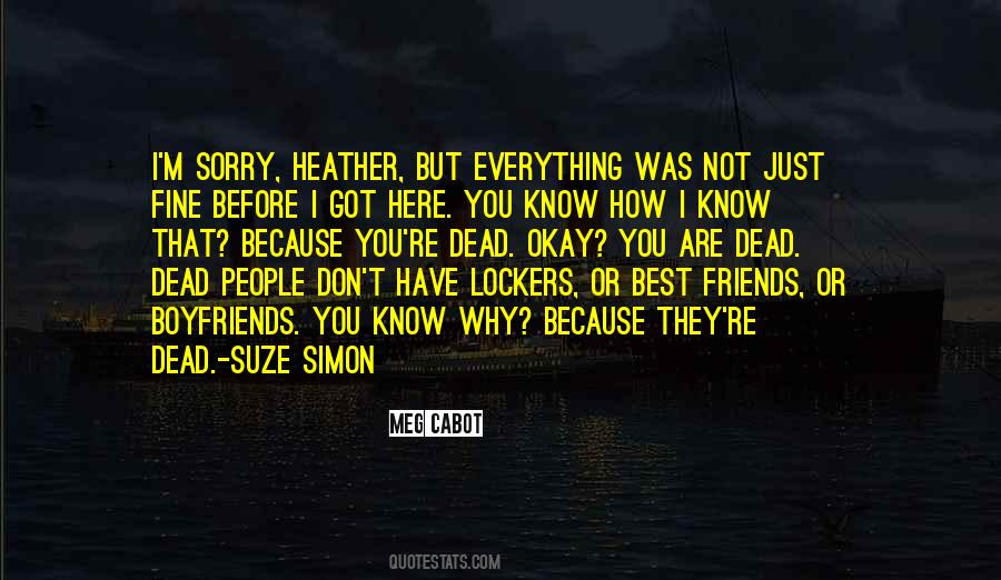 Suze Simon Quotes #617974