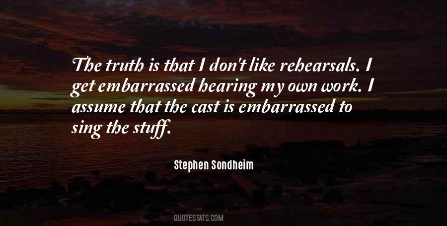 Quotes About Sondheim #407637