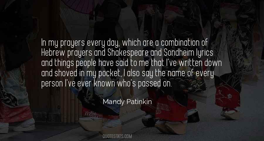 Quotes About Sondheim #83631