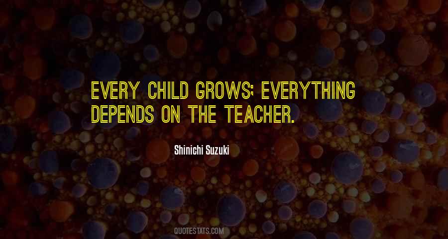 Suzuki Shinichi Quotes #611915