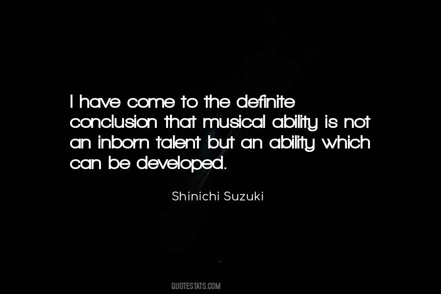 Suzuki Shinichi Quotes #901654