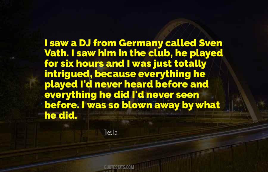 Sven Vath Quotes #1015615