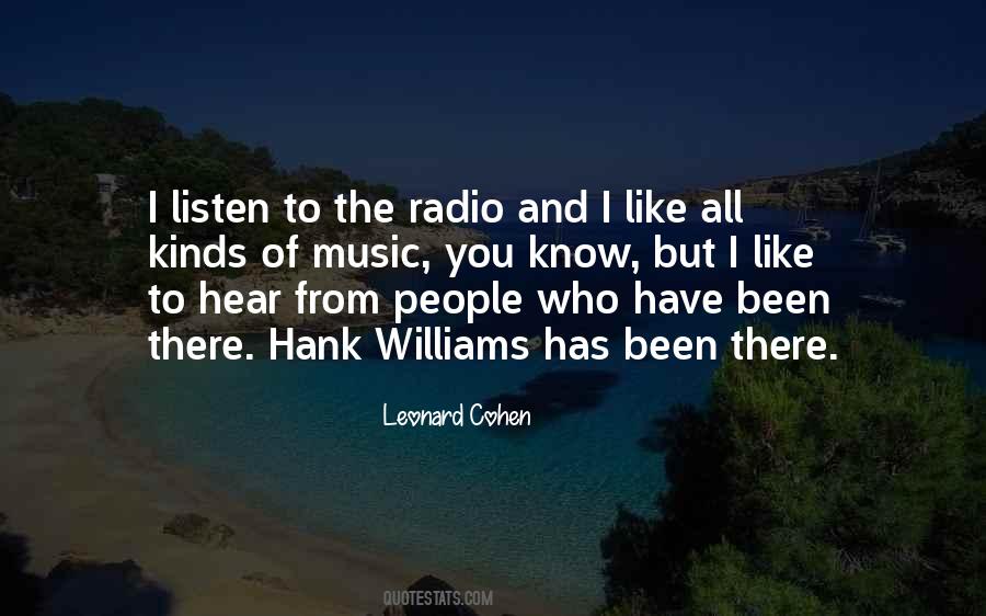 Quotes About Hank Williams #1107797