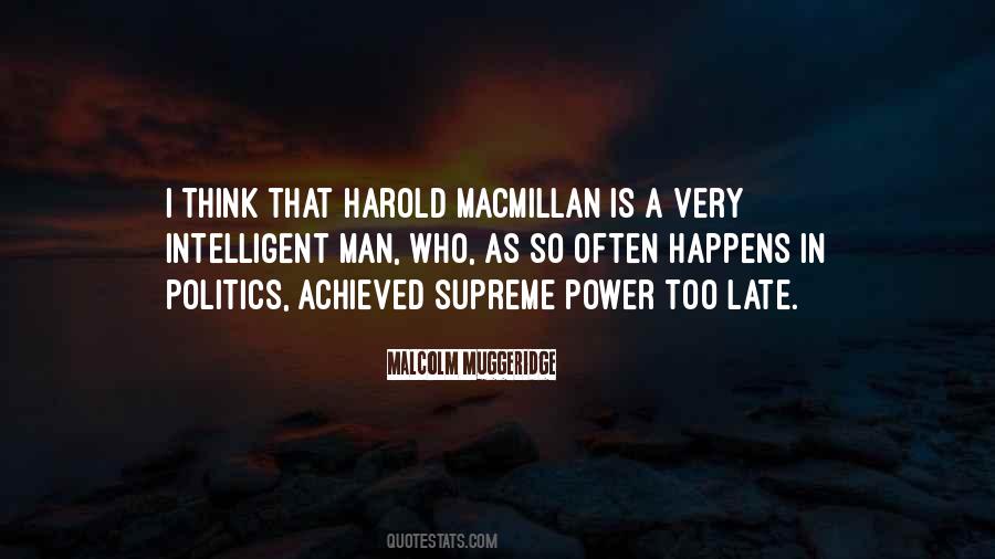 Quotes About Harold Macmillan #1637781