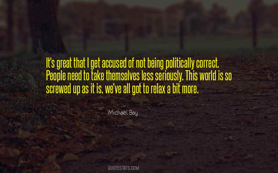 Quotes About Michael Bay #1693842