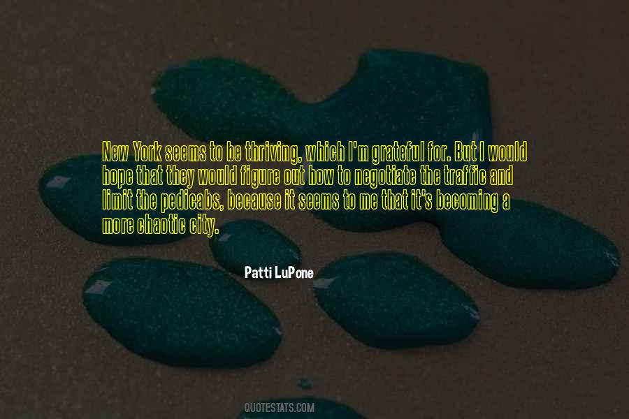 Quotes About A New City #122476