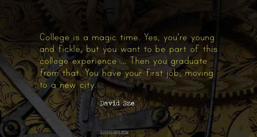 Quotes About A New City #1705090