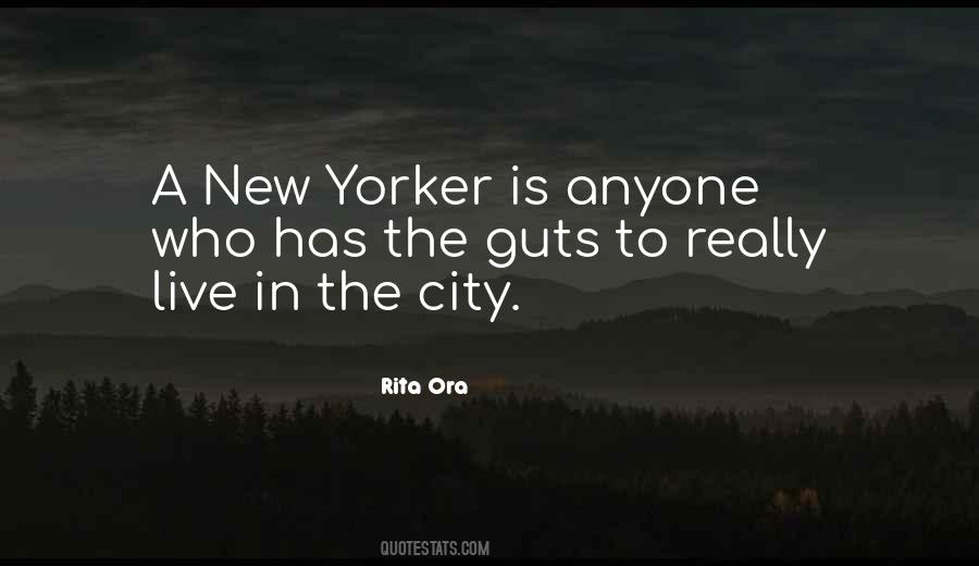 Quotes About A New City #95247