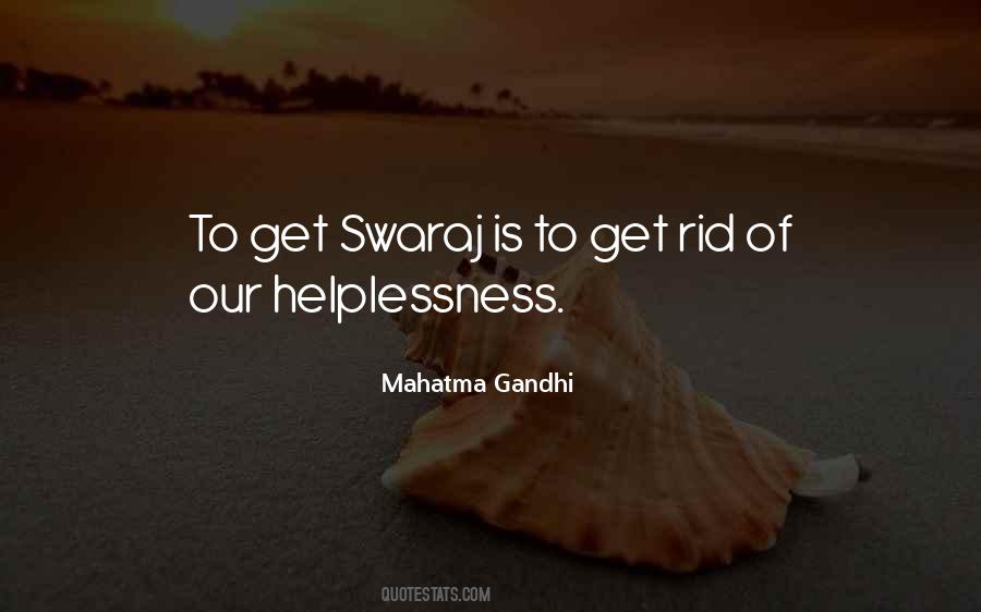 Swaraj Quotes #1743655