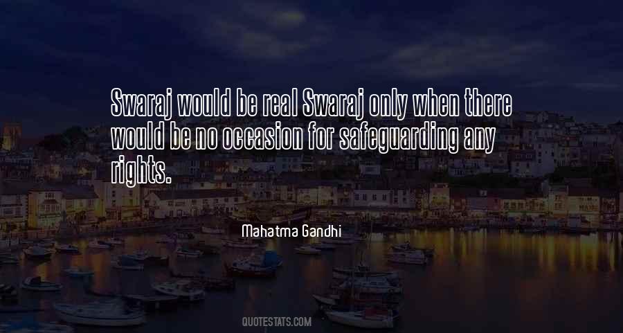 Swaraj Quotes #35685