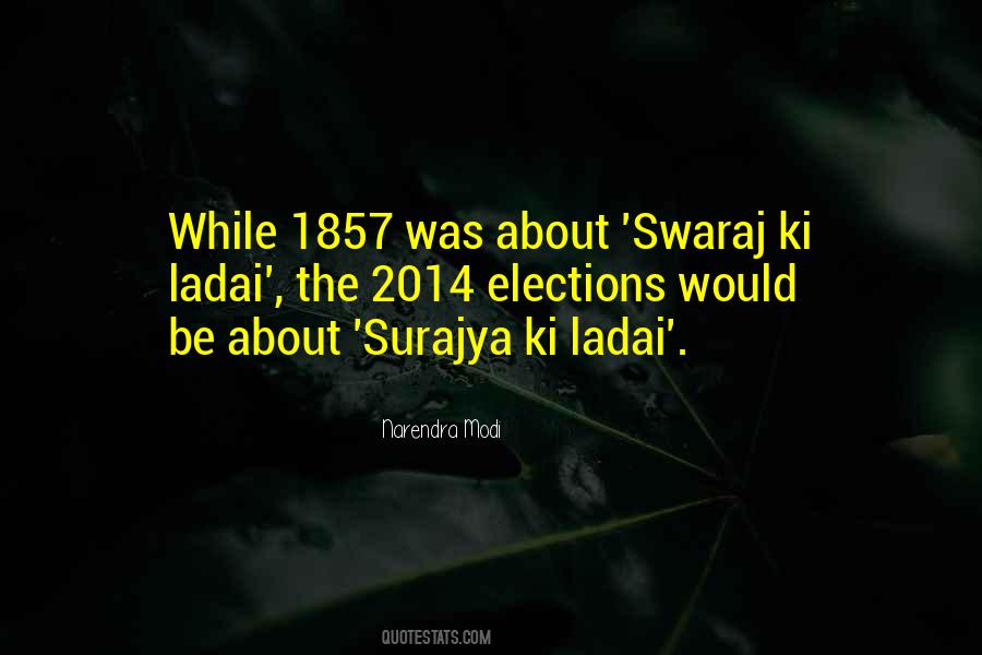 Swaraj Quotes #497756