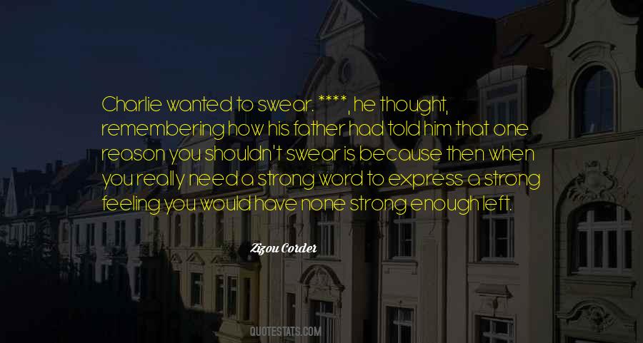 Swear Word Quotes #1511471