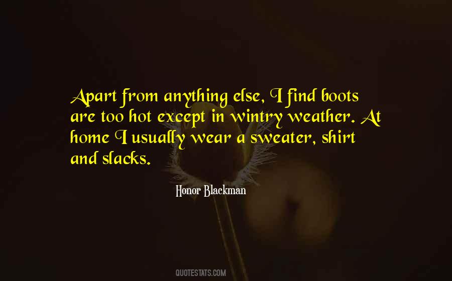 Sweater Quotes #1004802