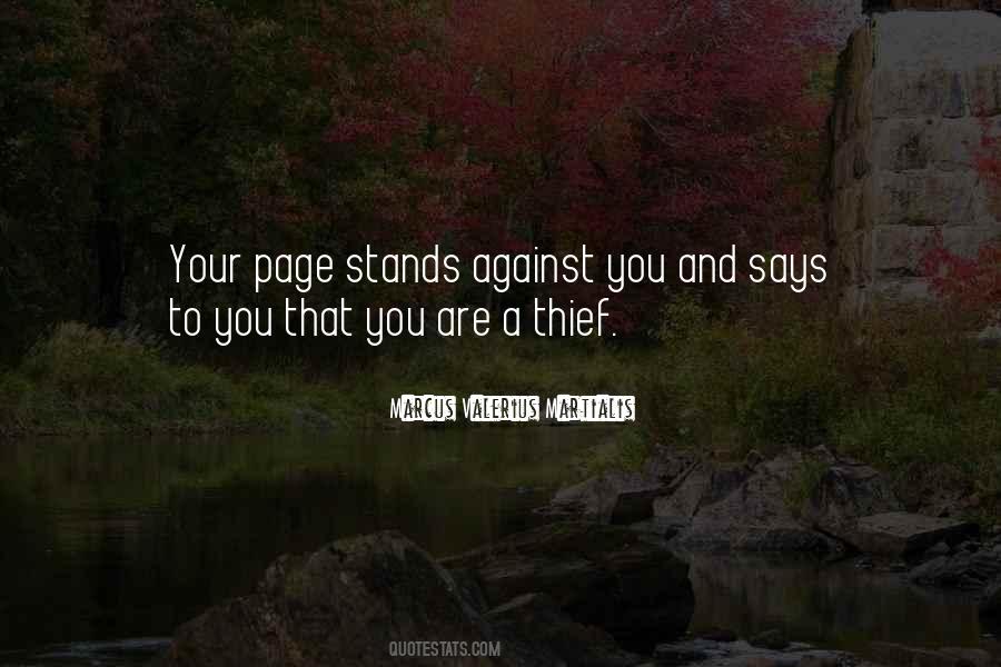 Quotes About Against You #1183634