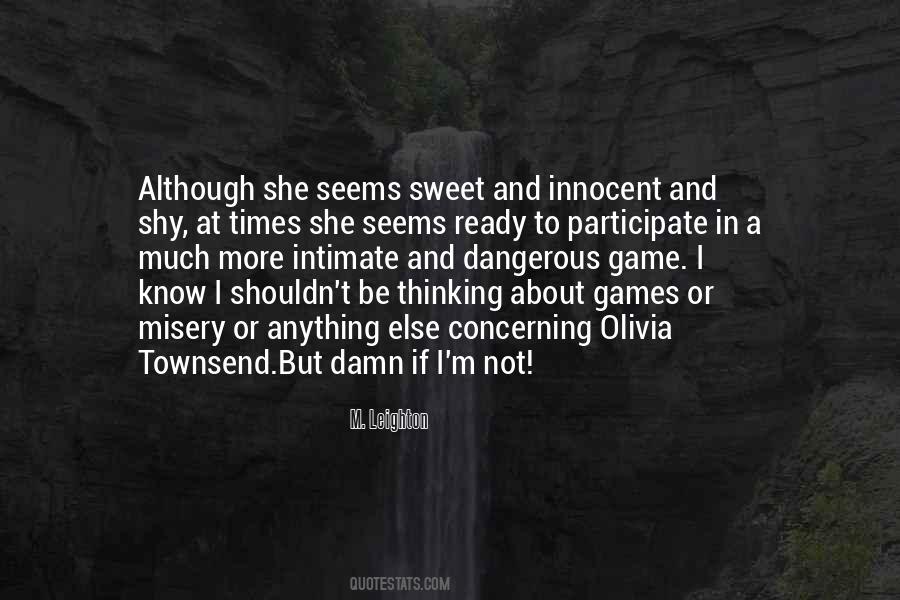 Sweet And Innocent Quotes #1436425